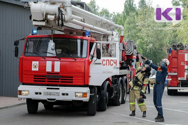 В Сыктывкаре произошел пожар в частном доме