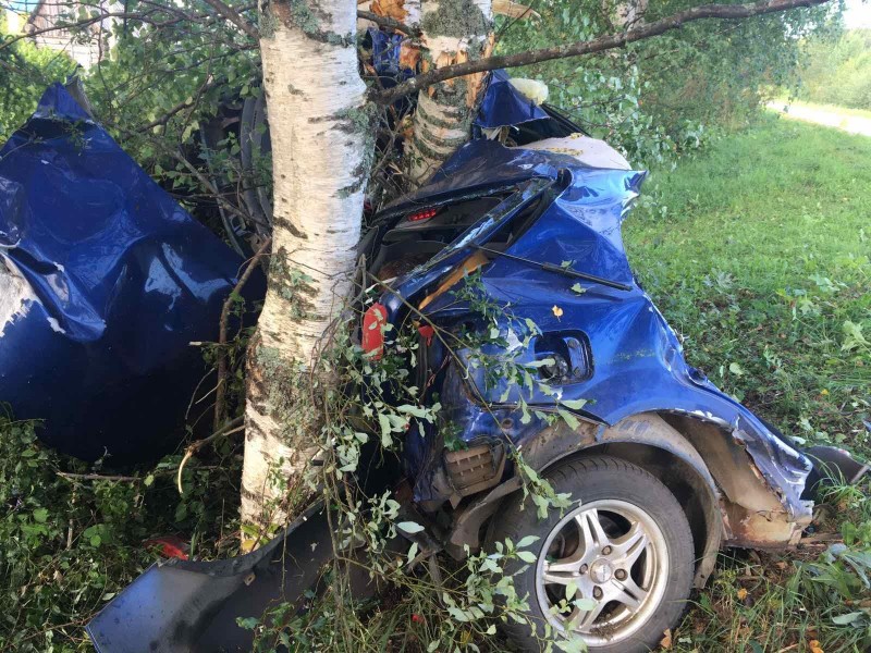 В Сысольском районе в ДТП погибли водитель и два пассажира