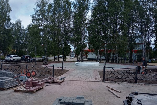 В Сыктывдине благодаря нацпроекту обновляют общественные пространства

