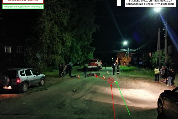 Наехавший на женщину мотоциклист впал в кому - подробности ДТП в Сыктывкаре 