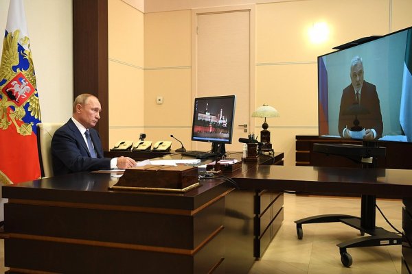 Владимир Уйба доложил президенту России о ситуации с COVID-19 в регионе