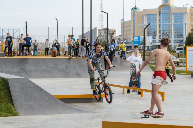 Самый большой скейт-парк республики появился в Ухте