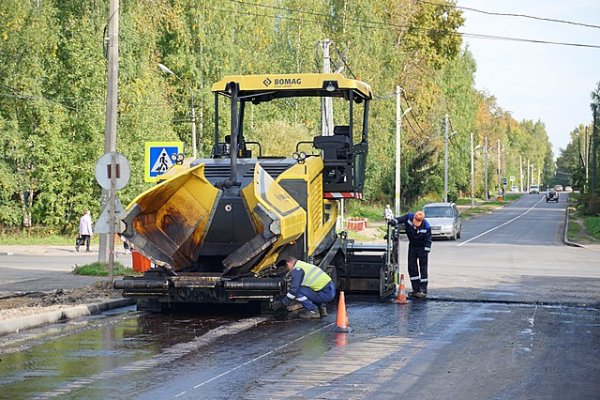 В Сыктывкаре завершается ремонт дорог