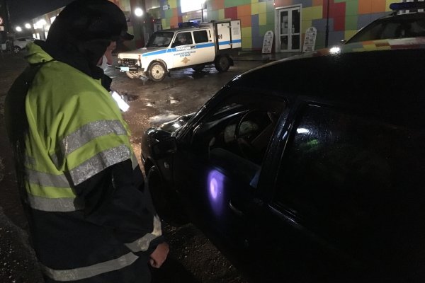 Во время рейда автоинспекторы Сыктывкара остановили двух нетрезвых водителей