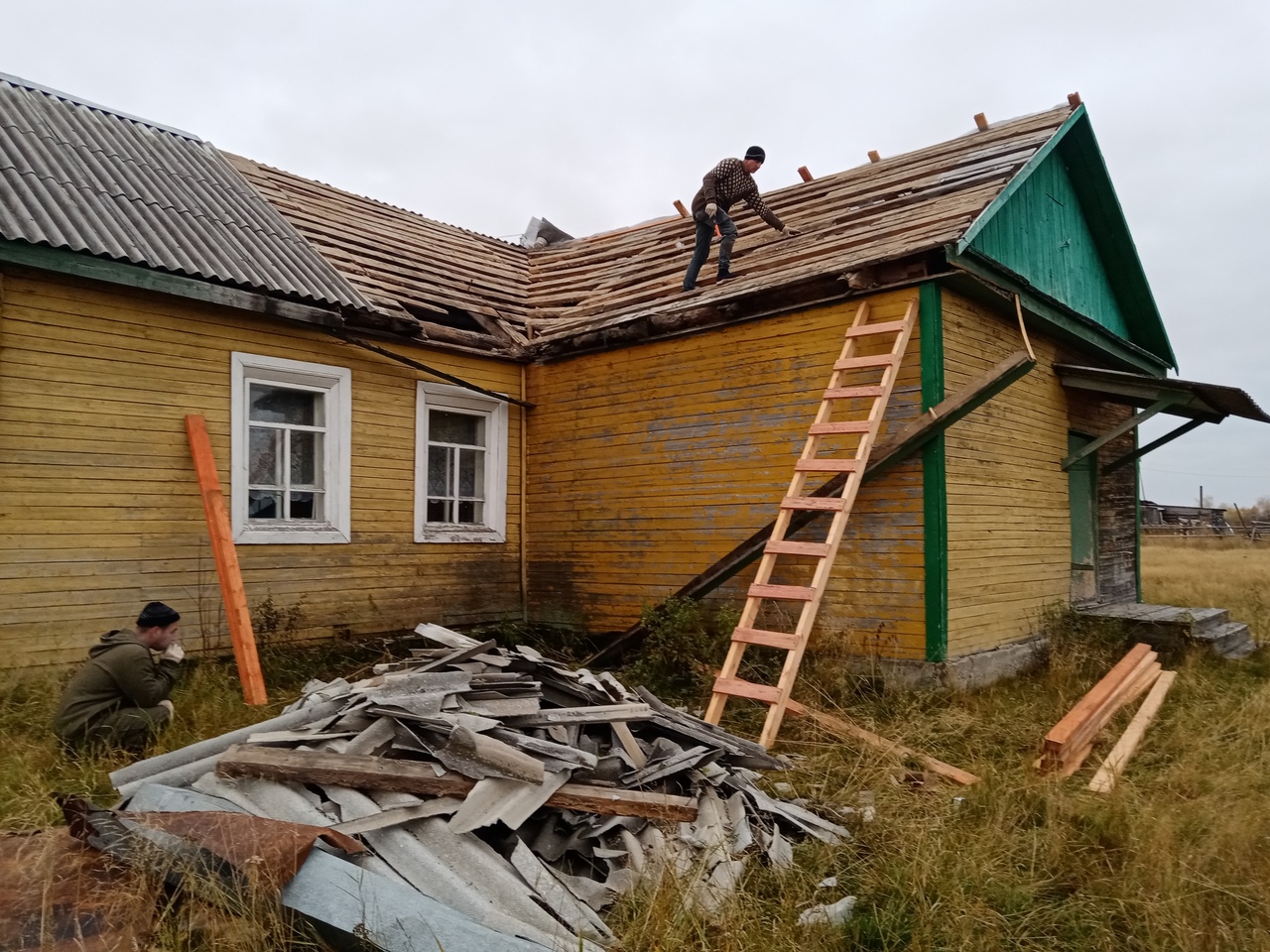 В д. Даниловка Печорского района завершен ремонт в Доме досуга | 18.10.2020  | Сыктывкар - БезФормата