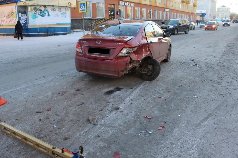 В Воркуте в ДТП пострадала 4-летняя девочка