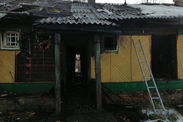 На пожаре в Микуне погиб пожилой мужчина