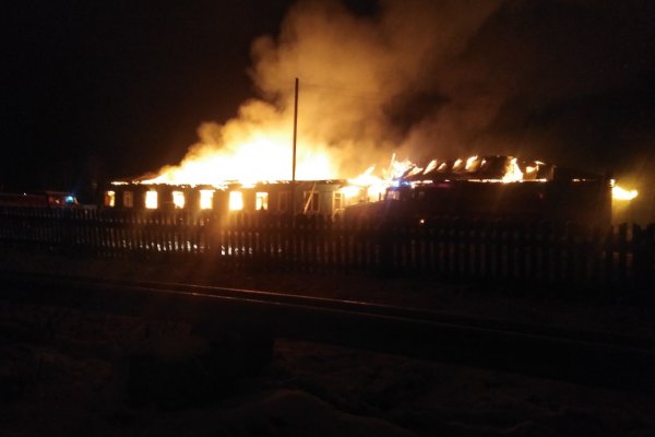 Руководитель администрации Усть-Куломского района выехал на место пожара в Усть-Неме