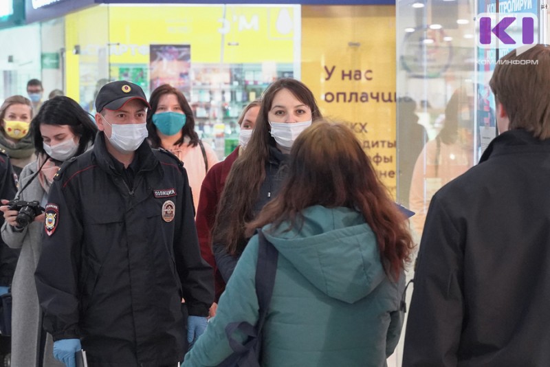 В Усинске 75 горожан оштрафовали за отсутствие масок или несоблюдение дистанции