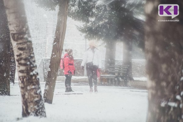 На неделе в Коми повсеместно ожидаются снегопады