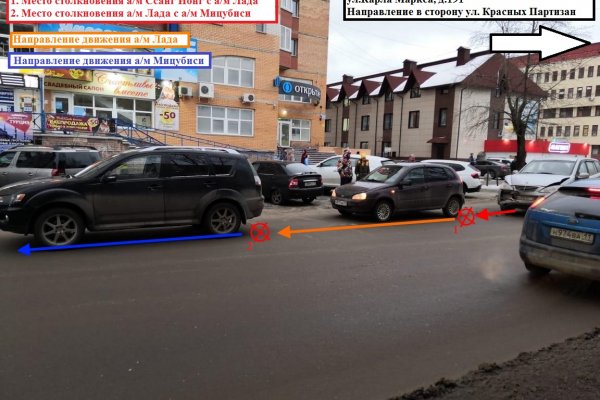 В Сыктывкаре во время двойного столкновения пострадали два подростка