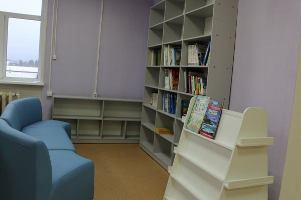 Модельная библиотека в селе Кослан скоро распахнет свои двери для читателей