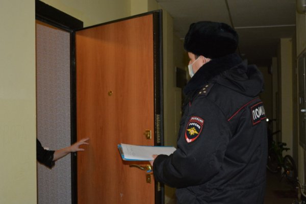 В Сыктывкаре полицейские пошли по квартирам
