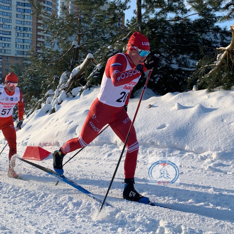 Илья Порошкин выиграл индивидуальную гонку на "Красногорской лыжне"