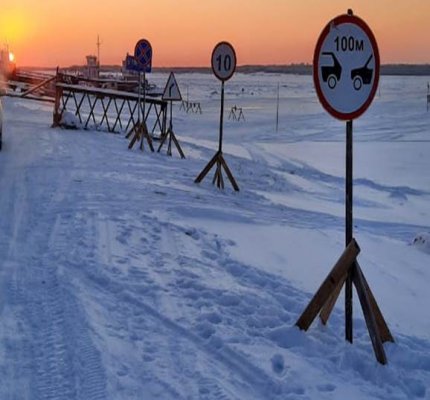 В Коми открыты 67 ледовых переправ