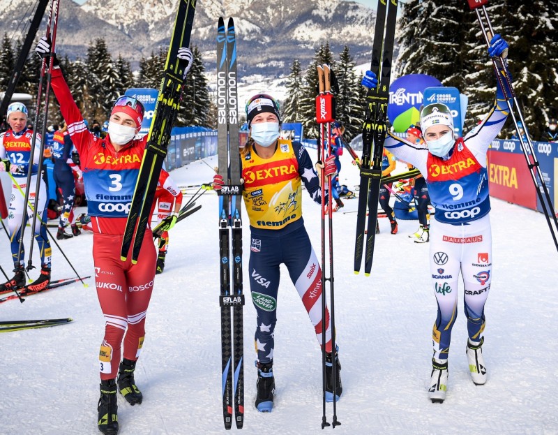 Юлия Ступак стала второй по итогам многодневной гонки "Тур де Ски"