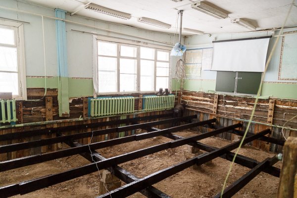 Завершить восстановительные работы в школе Среднего Бугаево Усть-Цилемского района планируется в марте