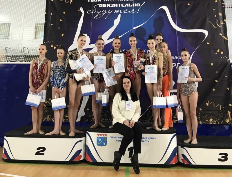 Гимнастки сыктывкарской спортшколы №1 успешно выступили на турнире в Выборге