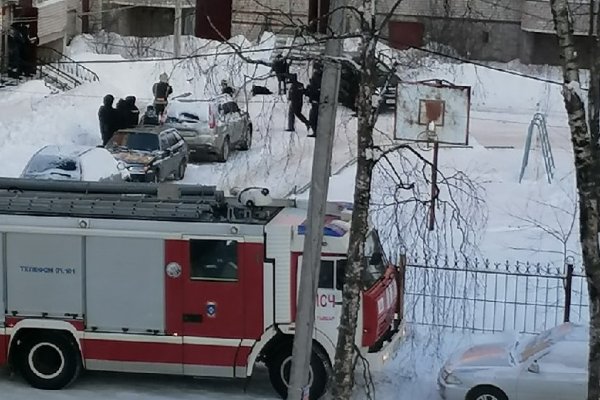 Многоэтажку напротив полиции Сыктывкара оцепили из-за детской игрушки