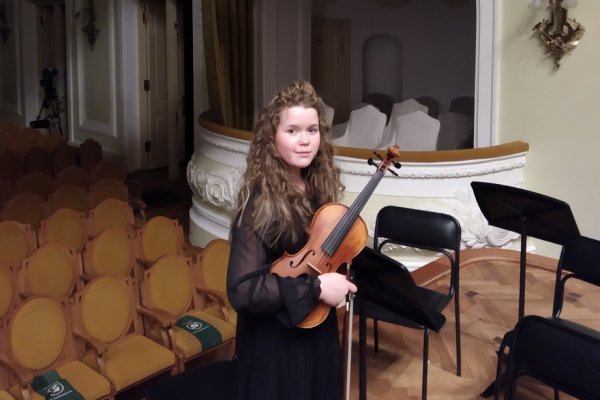 Скрипачка из Воркуты выступила на гала-концерте 