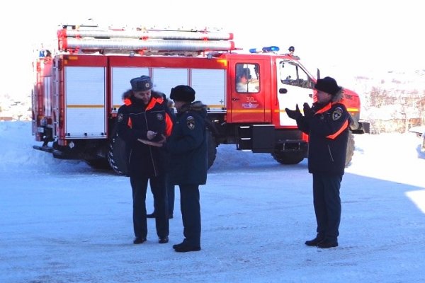 В Коми поступили новые пожарные машины