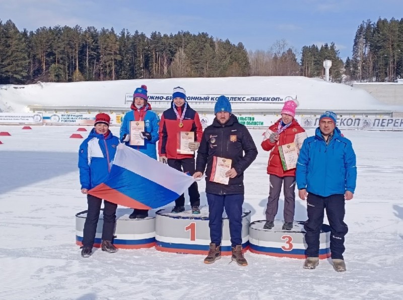 Ирина Губер взяла еще одно "золото" чемпионата России по лыжным гонкам