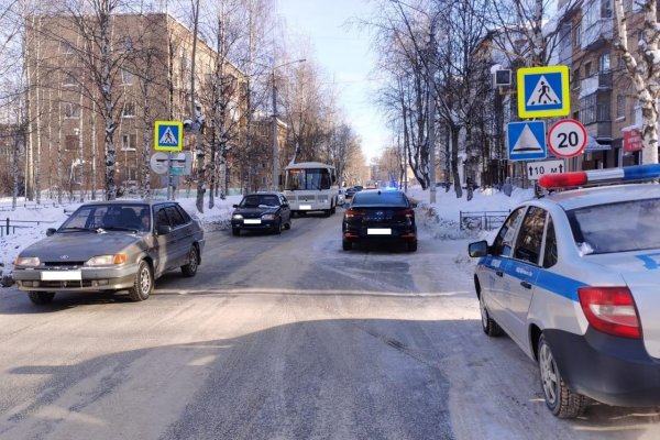 В Ухте водитель иномарки совершил наезд на 11-летнюю девочку