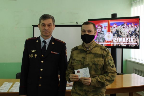 Росгвардейцы Коми отметили пятилетие ведомства