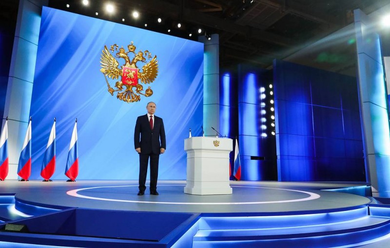 Путин выступит с посланием Федеральному собранию 21 апреля