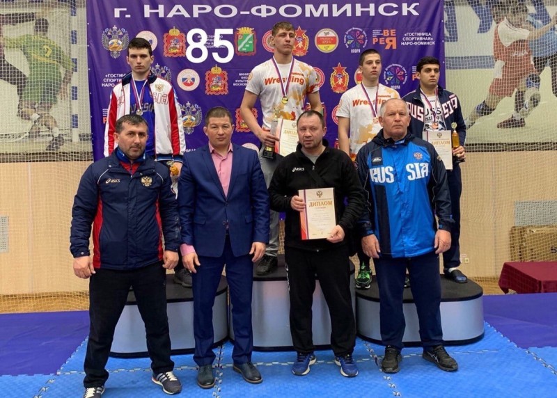 Сыктывкарец Батраз Гусов одержал победу на первенстве России по вольной борьбе