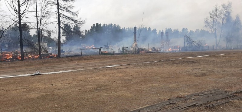 В Коми произошли пожары в трех жилых домах