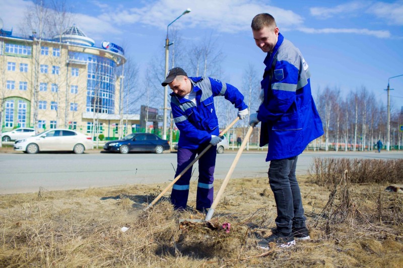 Работники АО "Транснефть-Север" приняли участие во Всероссийском субботнике