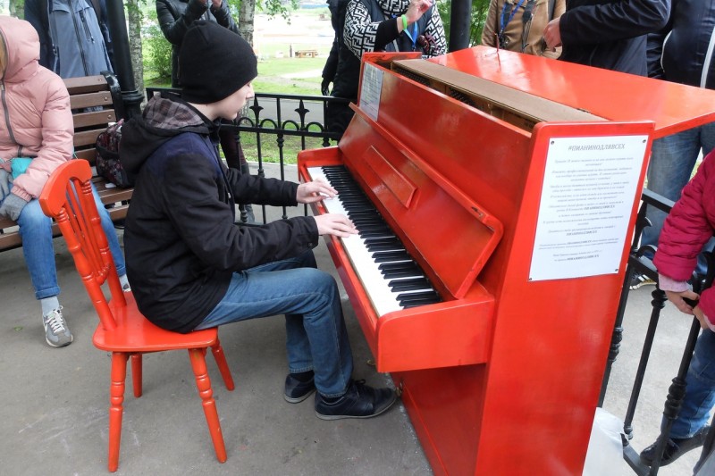 Над набережной в Кировском парке Сыктывкара вновь зазвучит фортепьяно