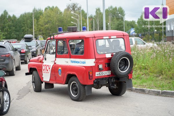 В Сыктывкаре на пожаре погиб молодой мужчина