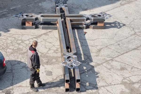 На въезде в Сосногорск установят семиметровый крест