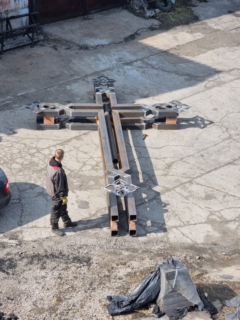 На въезде в Сосногорск установят семиметровый крест