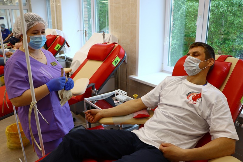 Сыктывкар присоединился к донорской акции Т Плюс "Мы с тобой одной крови"