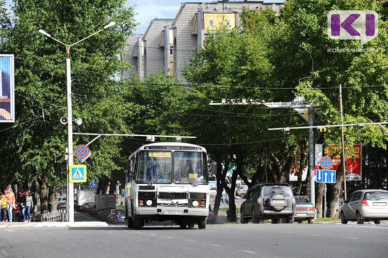 В Сыктывкаре с 12 по 14 июня движение общественного транспорта перейдет на режим выходного дня