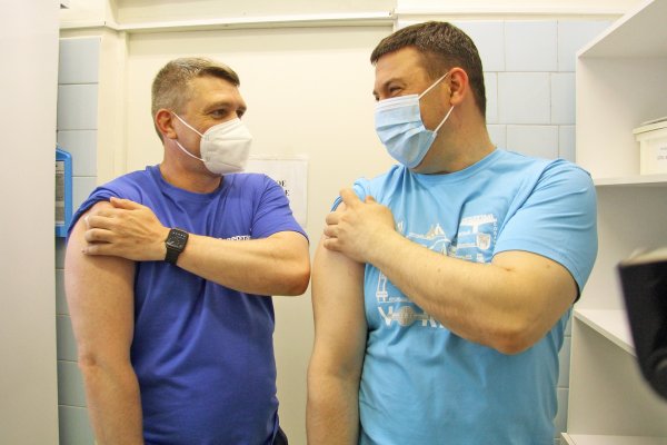 В Воркуте стартовал флешмоб в поддержку вакцинации от COVID-19