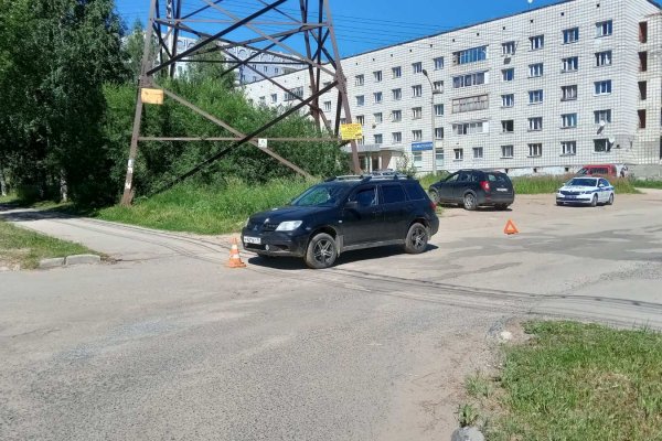 В Сыктывкаре водитель на кроссовере сбил несовершеннолетнего велосипедиста