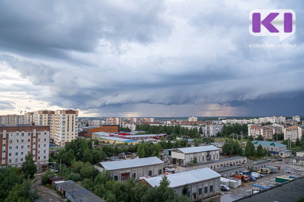 Прогноз погоды в Коми на 9 июля: + 30°С, кратковременный дождь, гроза