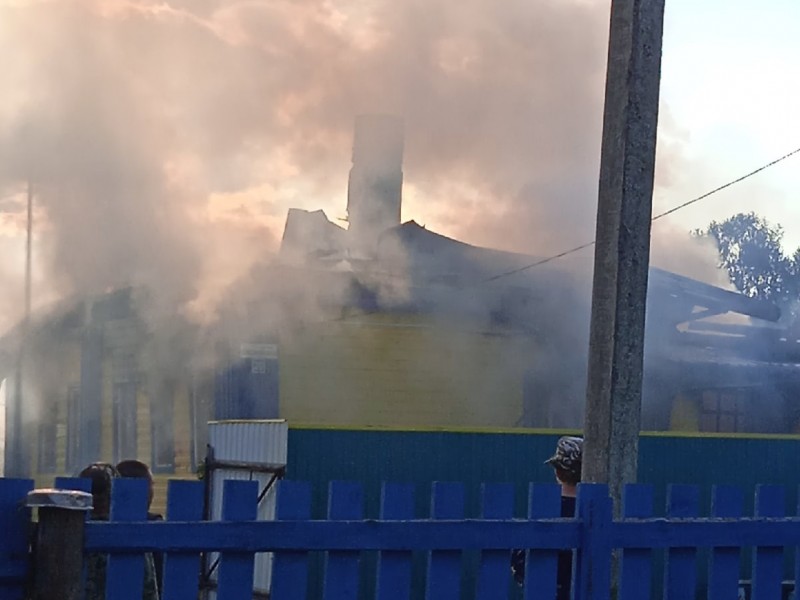 В Коми произошли пожары в трех жилых домах