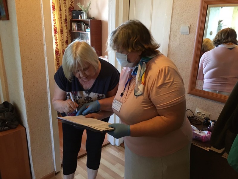 Народный фронт помог организовать социальную помощь на дому для сломавшей ногу одинокой жительницы Сыктывкара