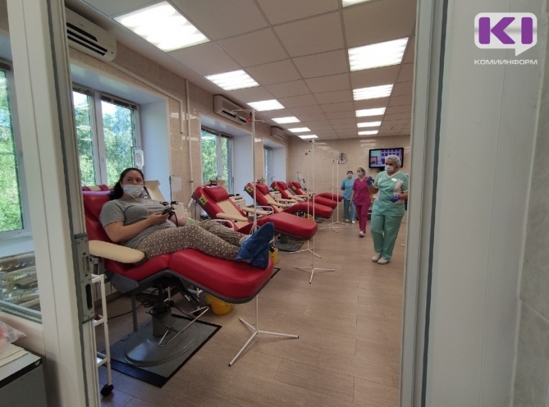 В Коми ежегодно собирают 18,2 тыс. литров донорской крови