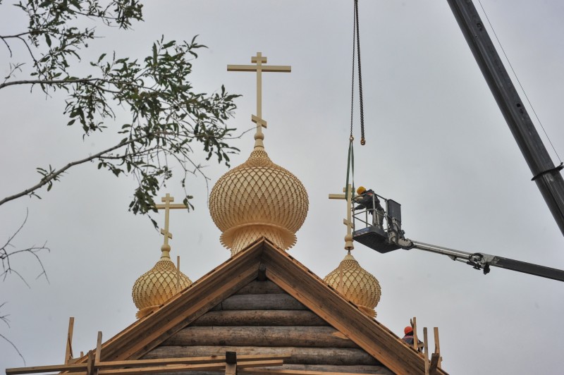В Воркуте возводят храм-памятник святой великомученицы Варвары 