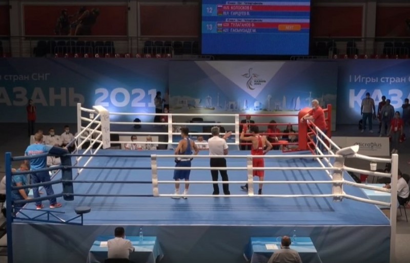 Боксер из Коми Егор Колосков отстаивает честь России на I Играх стран СНГ