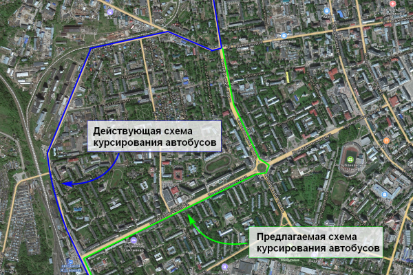 В Сыктывкаре стартовал опрос об изменении схемы движения автобуса № 33а 
