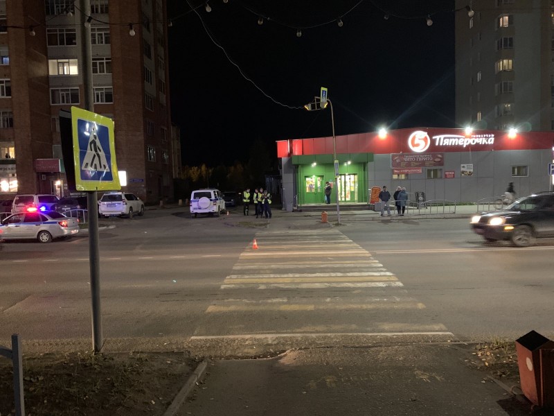 В Сыктывкаре злостный нарушитель правил дорожного движения сбил пешехода