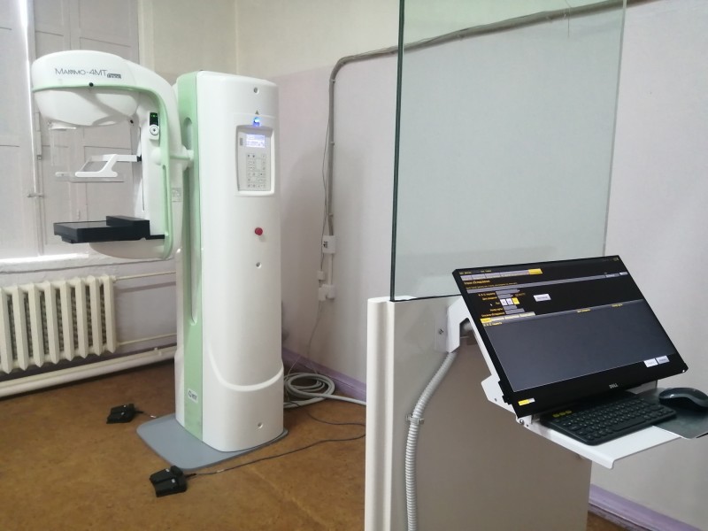 В Интинскую ЦГБ поступил современный цифровой маммограф