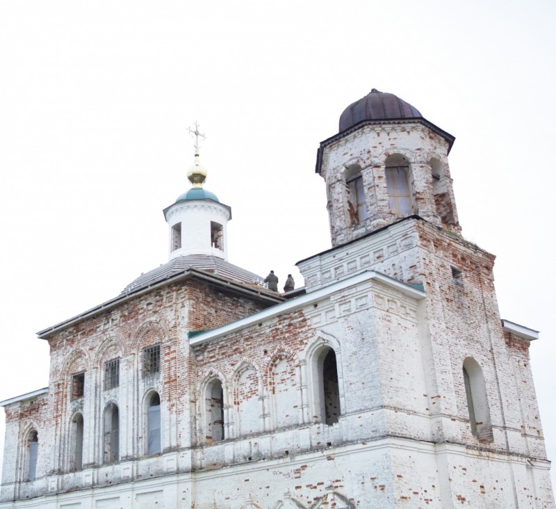 В Богоявленском храме в деревне Ляли начался новый этап реставрации